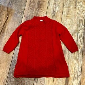 Mock Neck Sweater Dress